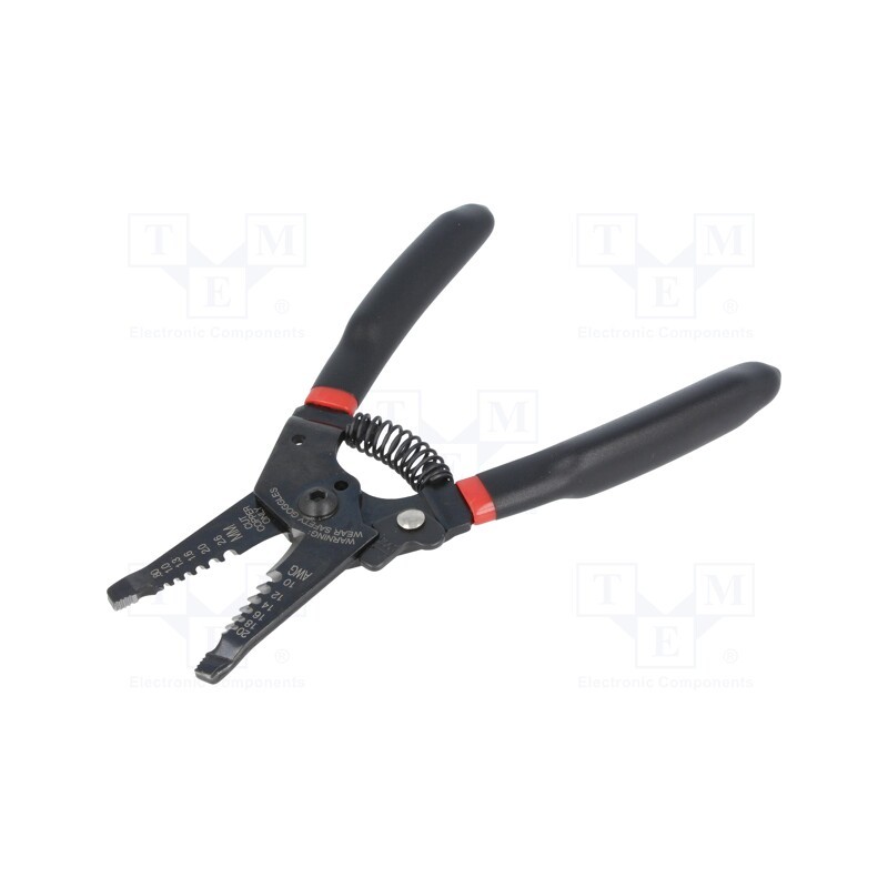 1 pcs x NEWBRAND - NB-STRIP08 - Stripping tool, 20AWG÷10AWG, 0.8÷2.6mm2, Wire: round, 165mm