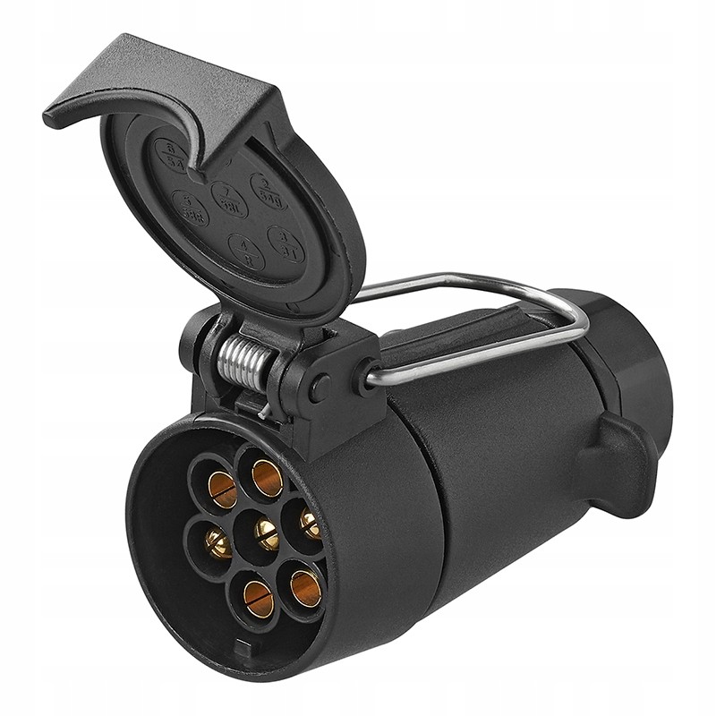 7 pin trailer hitch socket with eye hook