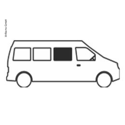 Sliding side window sprinter crafter 07 18 k