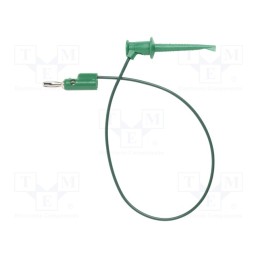 1 pcs x POMONA - 3782-48-5 - Test lead, 60VDC, 30VAC, 5A, clip-on hook probe,banana plug 4mm