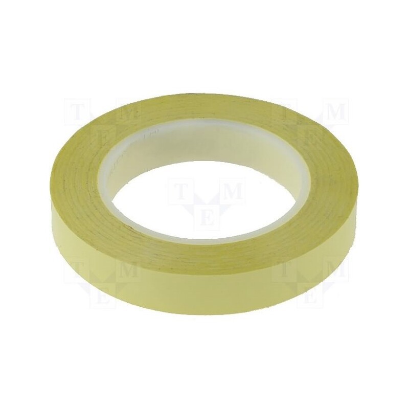 1 rol x 3M - FE-5100-9034-6 - Tape: electrical insulating, W: 19mm, L: 66m, Thk: 63um, yellow, 100%