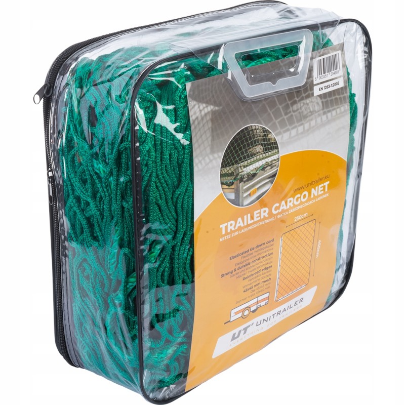 Transport net for a trailer securing the trailer load 2 5x4 5m