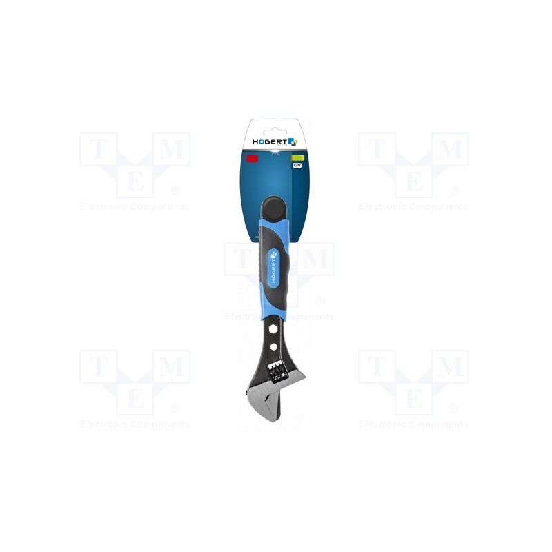 1 pcs x Hu00d6GERT TECHNIK - HT1P554 - Wrench, adjustable, 250mm, Max jaw capacity: 30mm
