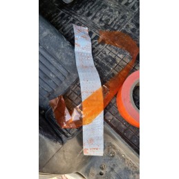 Self-adhesive reflective tape roll 25 meters 25m x 5cm orange