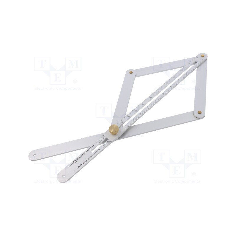 1 pcs x MEDID - 6040 - Adjustable square, 165x320mm