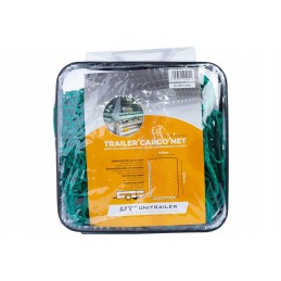 Transport net for a trailer securing the trailer load 2 0x1 5 m