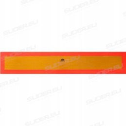 Reflective warning sign 113x20 truck semi-trailer