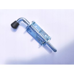 The spring bolt locks the truck and tow truck semi-trailer