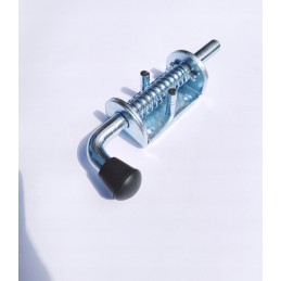 The spring bolt locks the truck and tow truck semi-trailer