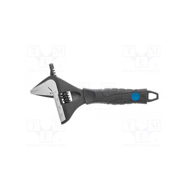 1 pcs x Hu00d6GERT TECHNIK - HT1P561 - Wrench, adjustable, 165mm, Max jaw capacity: 35mm