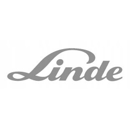 Gray sticker Linde inscription 0009380661 200mm x 55mm