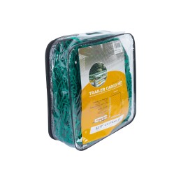 Transport net for a trailer securing the trailer load 2 0x3 0 m