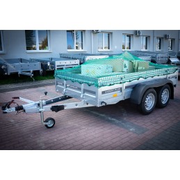 Transport net for a trailer securing the trailer load 2 0x3 0 m