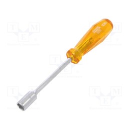 1 pcs x C.K - T4334M 12 - Screwdriver, 6-angles socket, HD Classic, Blade length: 130mm