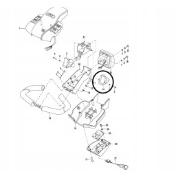 Shifter, speed knob, electr ept20 15et2 stroller