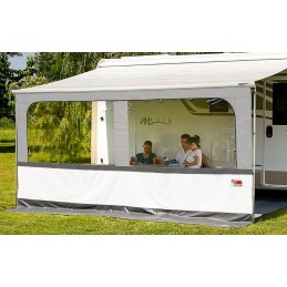 Front wall awning roller blind Fiamma Blocker Pro 325