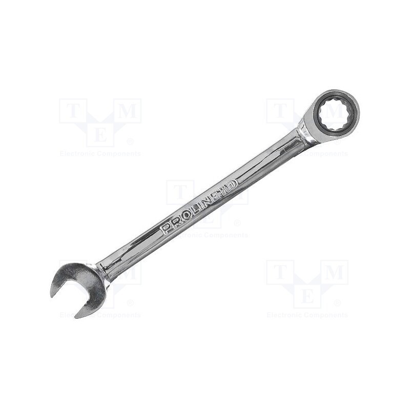 1 pcs x PROLINE - 35473 - Wrench, combination spanner,with ratchet, 13mm