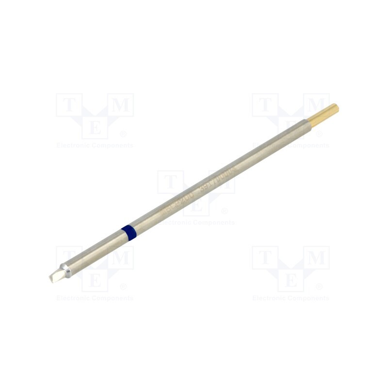 1 pcs x THERMALTRONICS - M6CP200 - Tip, chisel, 2.5mm, 325÷358°C, for soldering station, TMT-9000S-2