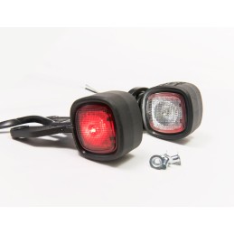Side marker lamp for a bus, a refrigerated truck, 12v 24v