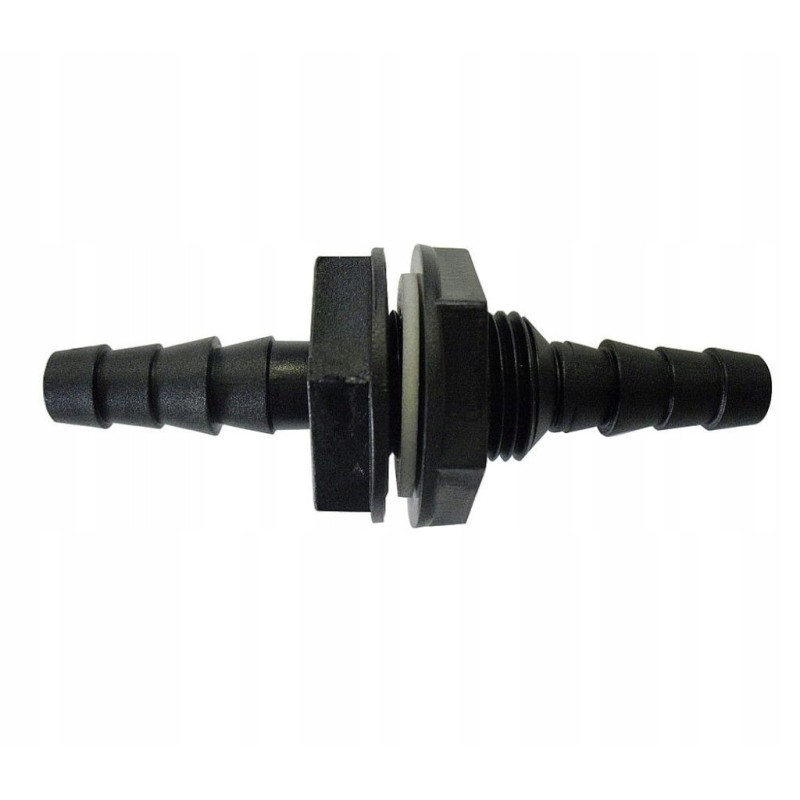Water connection, straight tank connector, 1 2 inch