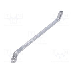1 pcs x STAHLWILLE - 41040607 - Wrench, box, 6mm,7mm, chromium plated steel, L: 165mm, offset