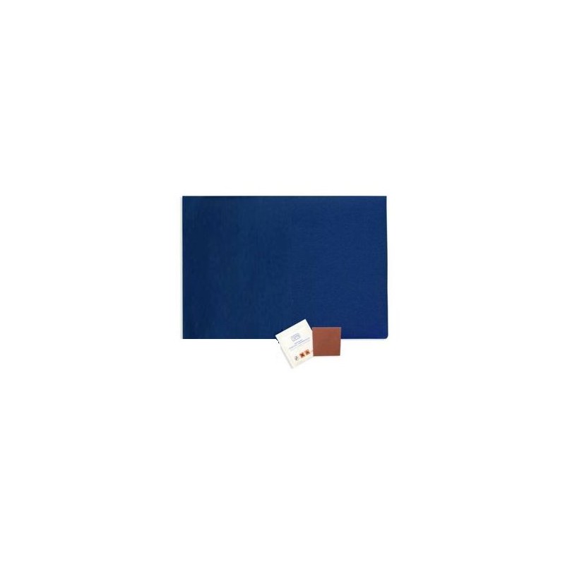 Blue summer tarpaulin flying repair kit