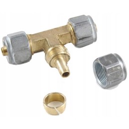 Faro PVC distributor tee, diameter 8 8 8