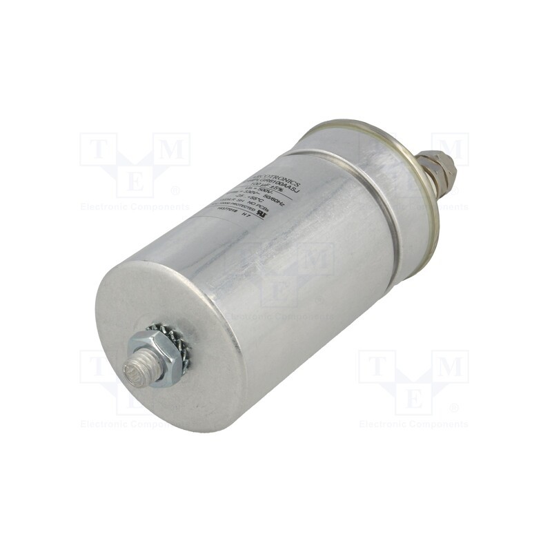 54 pcs x KEMET - C44PLGR6100AASJ - Capacitor: polypropylene, Body dim: Ø65x115mm, 100uF, ±5%, 25A