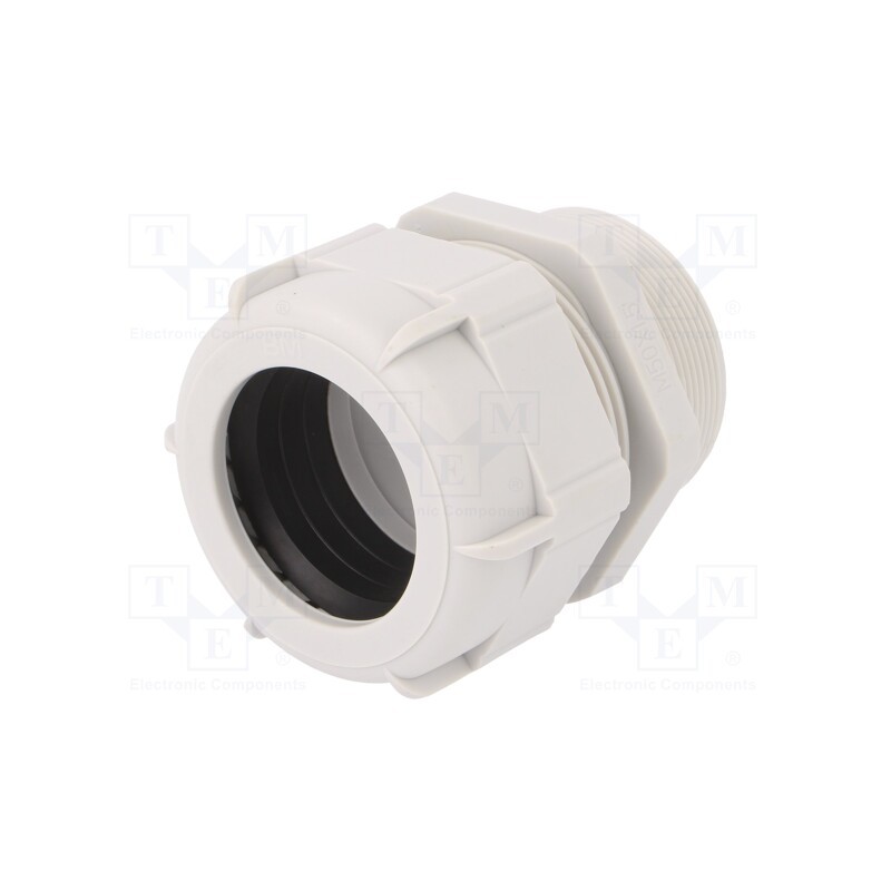 1 pcs x BM GROUP - BM4950L - Cable gland, with long thread, M50, 1.5, IP68, polyamide, grey