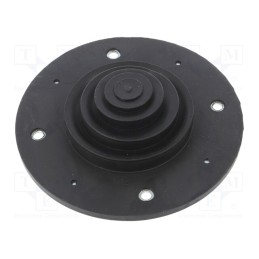 1 pcs x TRELLEBORG - M20-80 IP54 RAL 9005 UL94V-0 - Grommet, black, UL94V-0, 20÷80mm, IP54