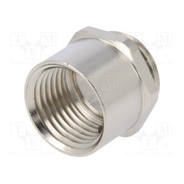 1 pcs x HUMMEL - 1.171.1612.50 - Thread adapter, Int.thread: NPT1/2', Ext.thread: M16, brass