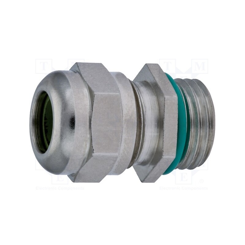 1 pcs x HUMMEL - 1.106.1600.58 - Cable gland, M16, 1.5, IP68, brass, WADI-A-FKM