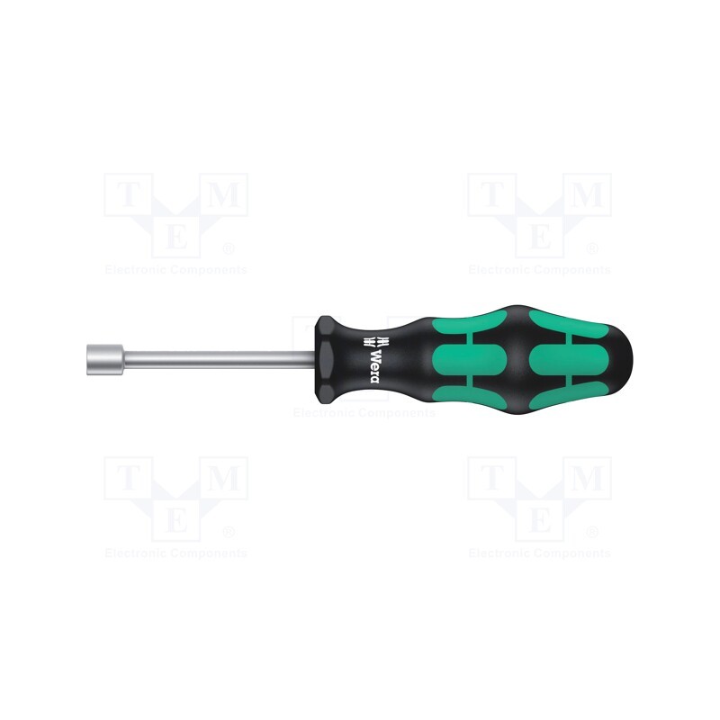 1 pcs x WERA - 5029463001 - Screwdriver, 6-angles socket, deep, Blade length: 90mm