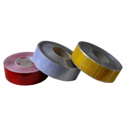 Reflective tape, 3 colors, 1 meter orafol square