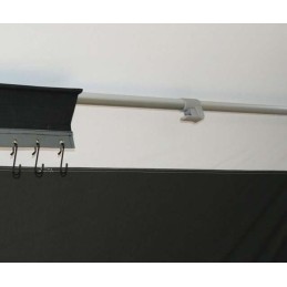 Frame tube clamp for vestibule 23-25mm haba