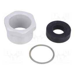 1 pcs x ILME - CRR 29 - Half gland, PG29, polyamide, grey