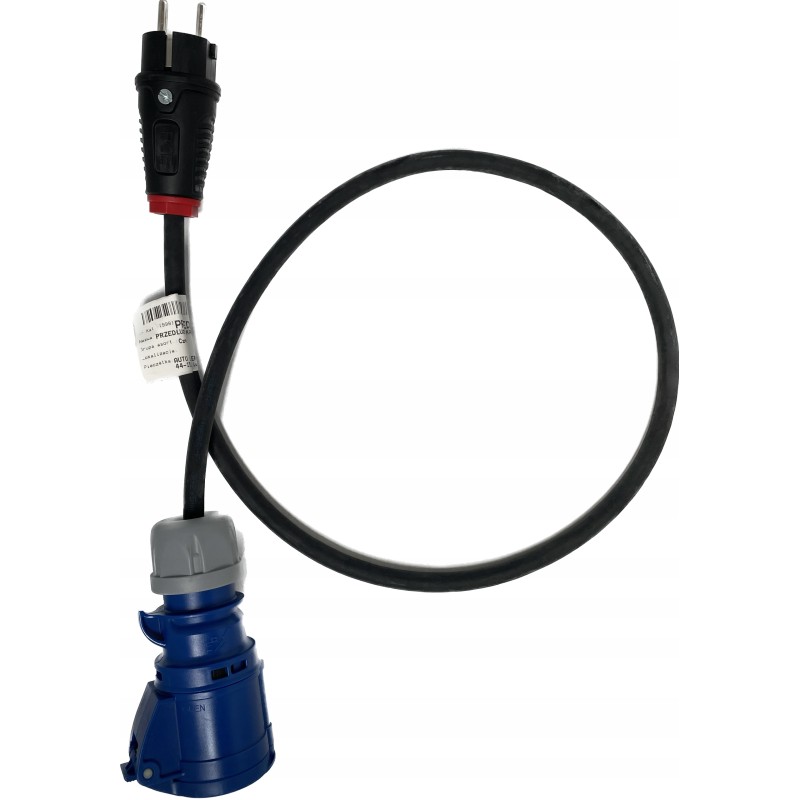 Camping extension cord PCE Schuko 230V Cee 1m