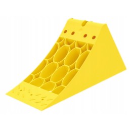 Large wheel chock with E53 trailer approval