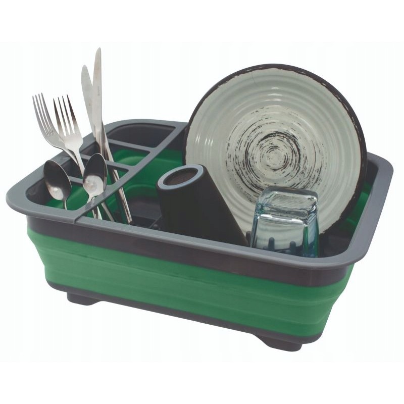 Tourist foldable dish drying rack eurotrail