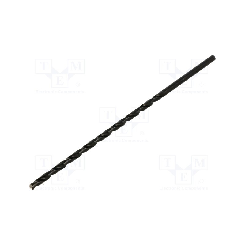 1 pcs x ALPEN-MAYKESTAG - 10000500100 - Drill bit, for metal, Ø: 5mm, L: 195mm, Working part len: 135mm