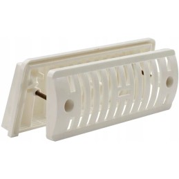 Fawo camping trailer side vent, white