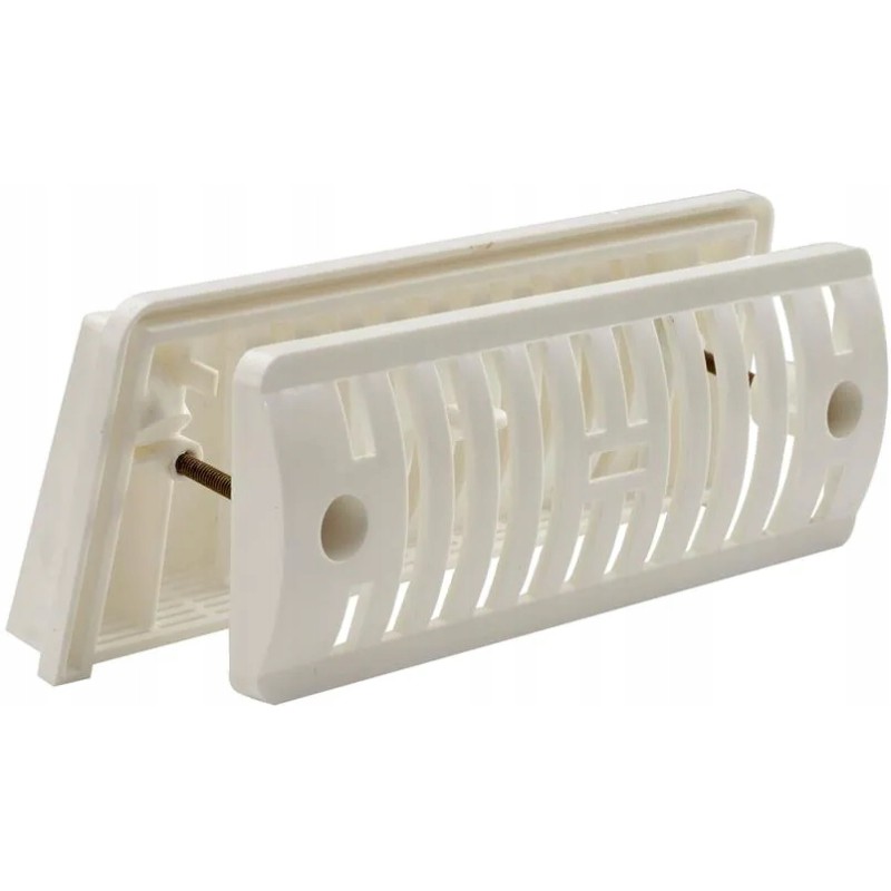 Fawo camping trailer side vent, white