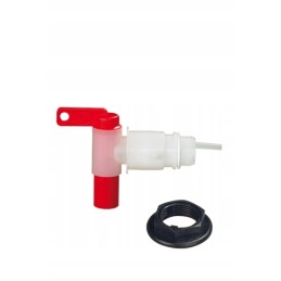 Tap drain valve for comet water container