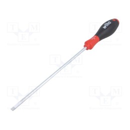 1 pcs x WIHA - 701 - Screwdriver, slot, 5,5x1,0mm, SoftFinish®, Blade length: 200mm