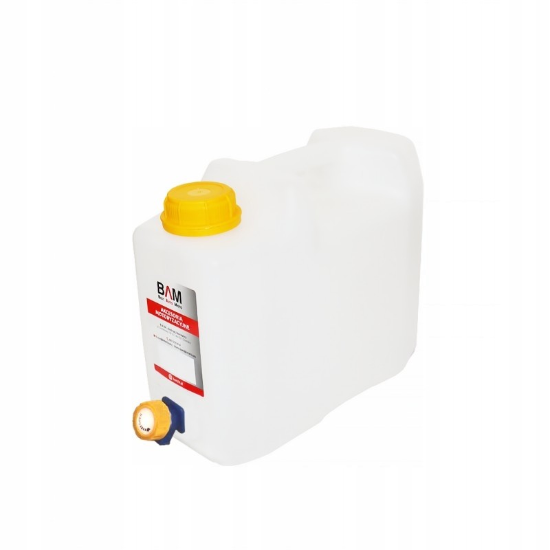 5l certified water container with a knob