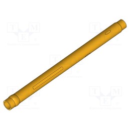 1 pcs x INGUN - KS-075 35 K - Test probe socket, Contact plating: gold-plated, KS-075, 19.5mm