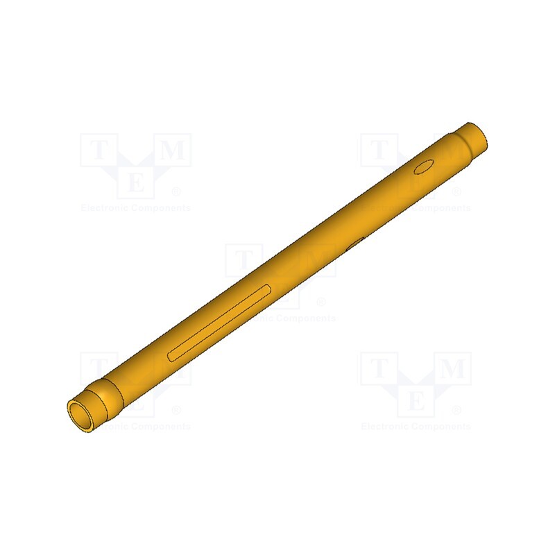 1 pcs x INGUN - KS-075 35 K - Test probe socket, Contact plating: gold-plated, KS-075, 19.5mm