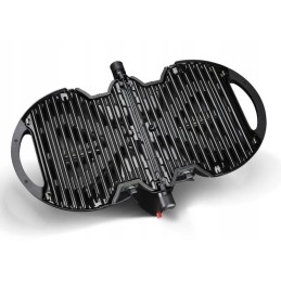 Portable, foldable tourist gas grill for a nomadiq cartridge and cylinder