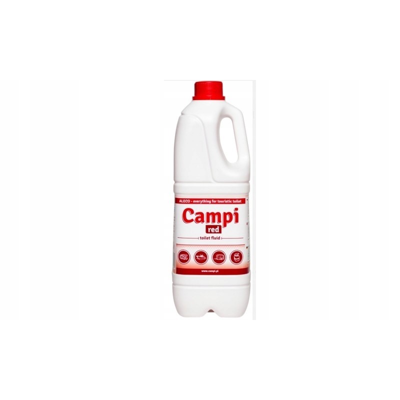 Campi red tourist toilet flush fluid 2l