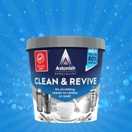 Astonish for cleaning deposits in kettles, thermoses and mugs